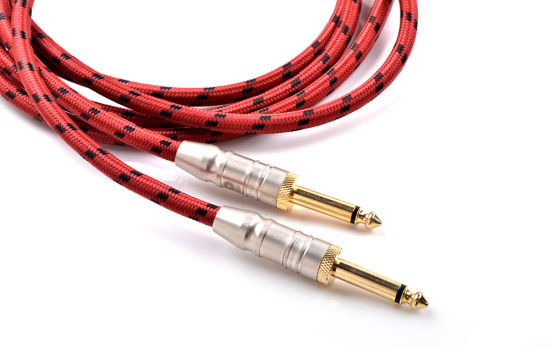 CABLE PARA INSTRUMENTO - MALLA - 3 METROS - NOISE REDUCTION – foto 2